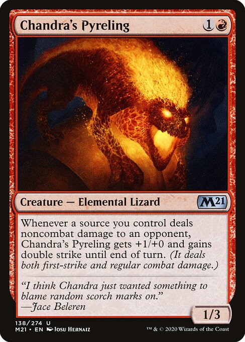 Core Set 2021 - 138 - Chandra's Pyreling - Uncommon