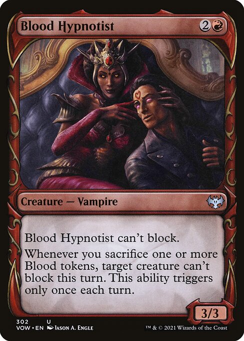Innistrad: Crimson Vow - 302 - Blood Hypnotist - Uncommon