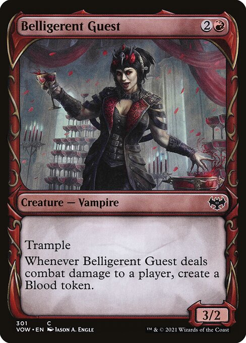 Innistrad: Crimson Vow - 301 - Belligerent Guest - Common