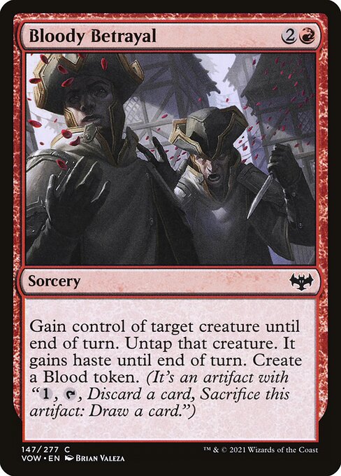 Innistrad: Crimson Vow - 147 - Bloody Betrayal - Common