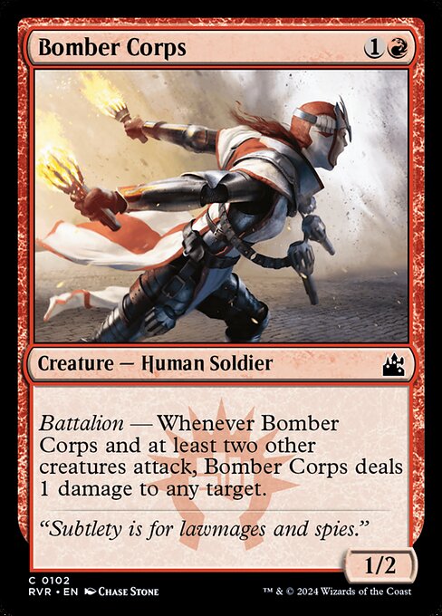 Ravnica Remastered - 102 - Bomber Corps - Common