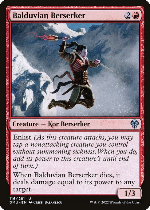 Dominaria United - 116 - Balduvian Berserker - Uncommon