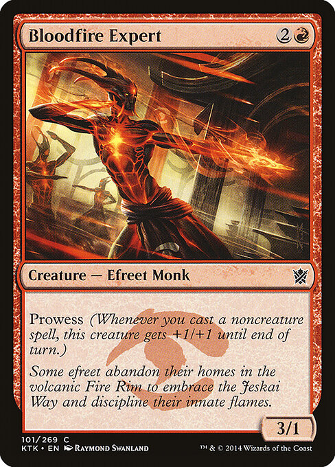 Khans of Tarkir - 101 - Bloodfire Expert - Common