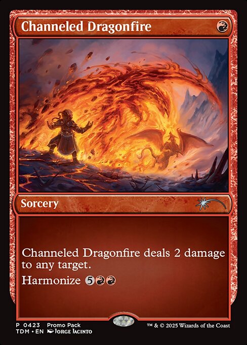Tarkir: Dragonstorm - 423 - Channeled Dragonfire - Uncommon