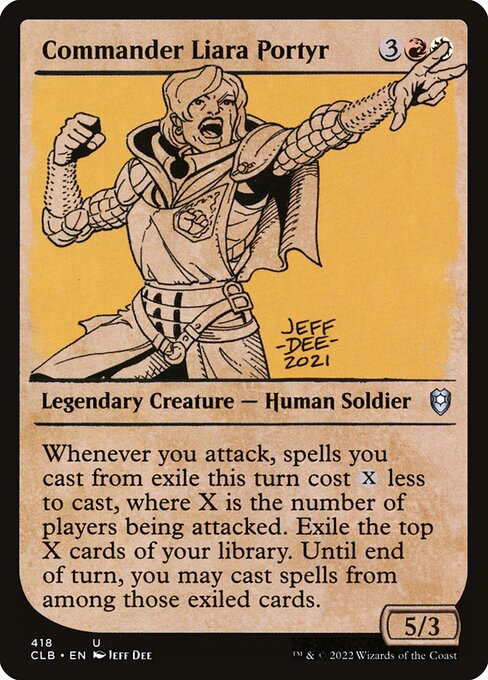 Commander Legends: Battle for Baldur's Gate - 418 - Commander Liara Portyr - Uncommon