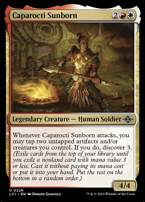 The Lost Caverns of Ixalan - 226 - Caparocti Sunborn - Uncommon
