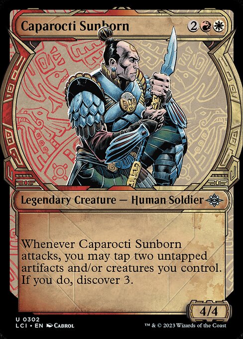 The Lost Caverns of Ixalan - 302 - Caparocti Sunborn - Uncommon
