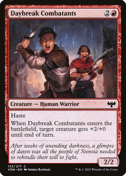 Innistrad: Crimson Vow - 153 - Daybreak Combatants - Common