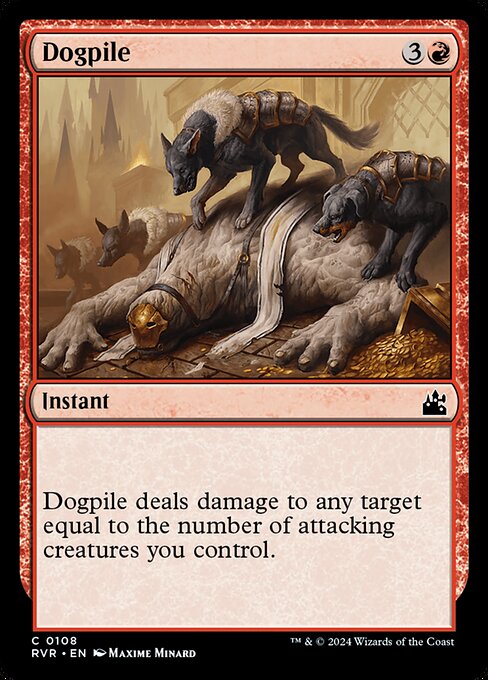 Ravnica Remastered - 108 - Dogpile - Common