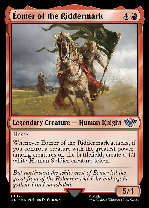 The Lord of the Rings: Tales of Middle-earth - 121 - Éomer of the Riddermark - Uncommon