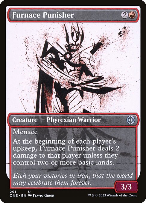 Phyrexia: All Will Be One - 291 - Furnace Punisher - Uncommon