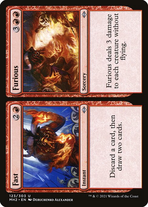 Modern Horizons 2 - 123 - Fast // Furious - Uncommon
