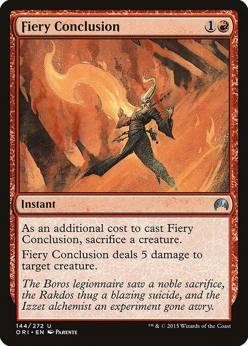 Magic Origins - 144 - Fiery Conclusion - Uncommon