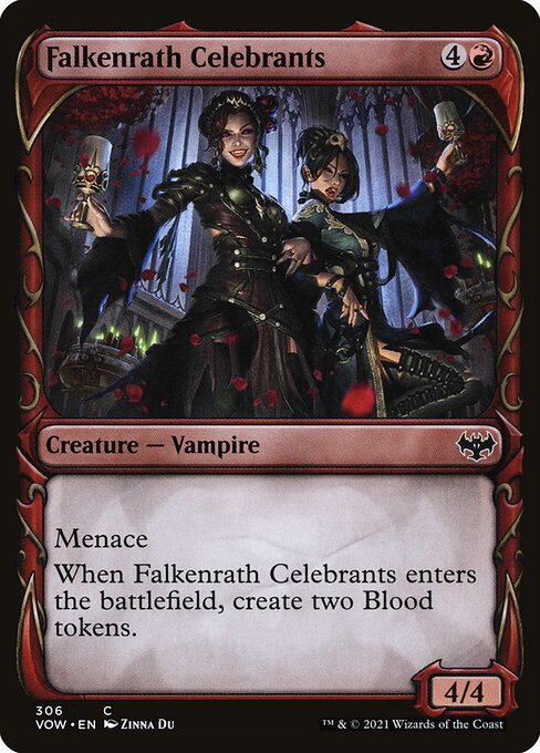 Innistrad: Crimson Vow - 306 - Falkenrath Celebrants - Common