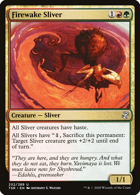Time Spiral Remastered - 252 - Firewake Sliver - Uncommon