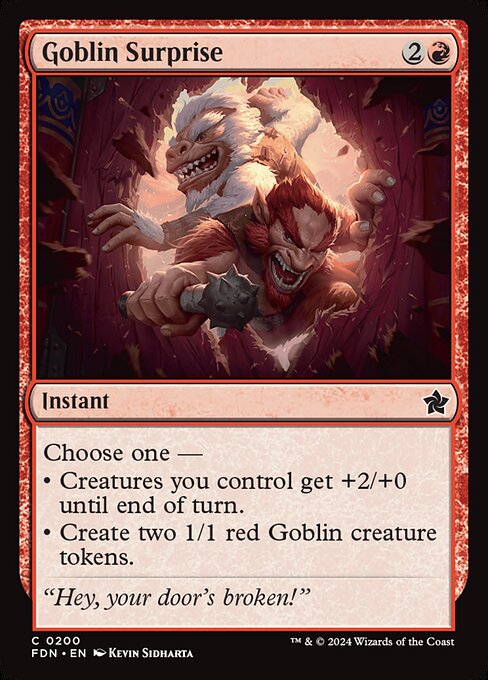 Foundations - 200 - Goblin Surprise - Common
