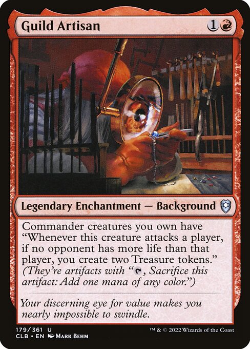 Commander Legends: Battle for Baldur's Gate - 179 - Guild Artisan - Uncommon