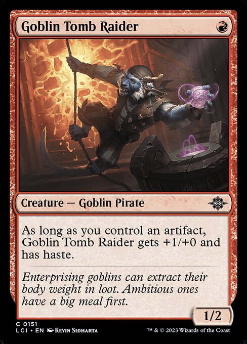The Lost Caverns of Ixalan - 151 - Goblin Tomb Raider - Common