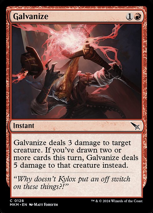 Murders at Karlov Manor - 128 - Galvanize - Common