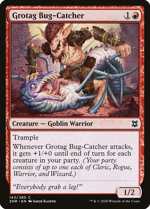 Zendikar Rising - 142 - Grotag Bug-Catcher - Common