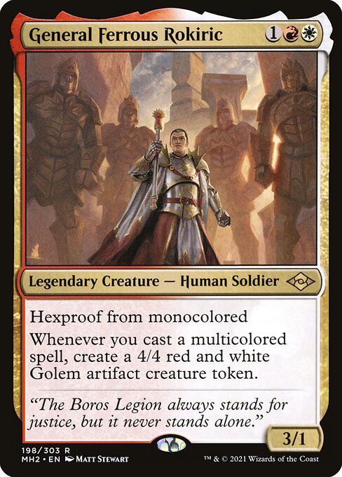 Modern Horizons 2 - 198 - General Ferrous Rokiric - Rare