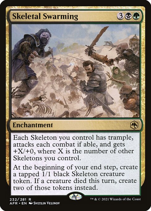 Adventures in the Forgotten Realms - 232 - Skeletal Swarming - Rare