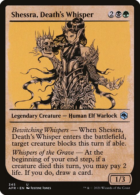 Adventures in the Forgotten Realms - 345 - Shessra, Death's Whisper - Uncommon