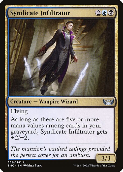 Streets of New Capenna - 226 - Syndicate Infiltrator - Uncommon