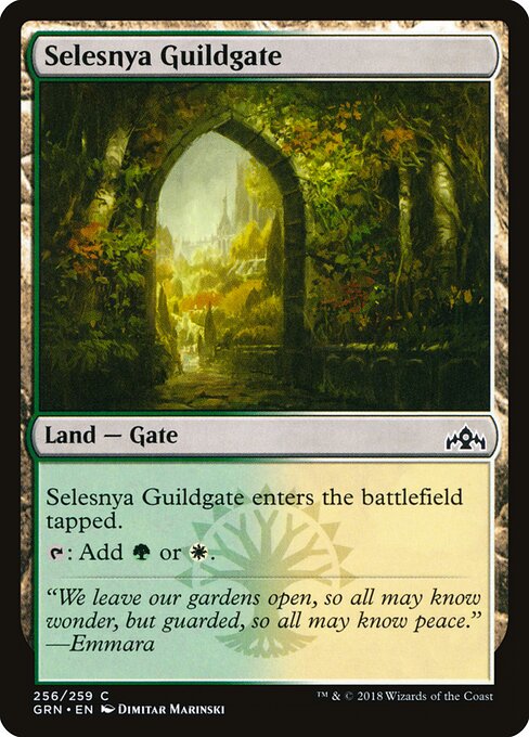 Guilds of Ravnica - 256 - Selesnya Guildgate - Common