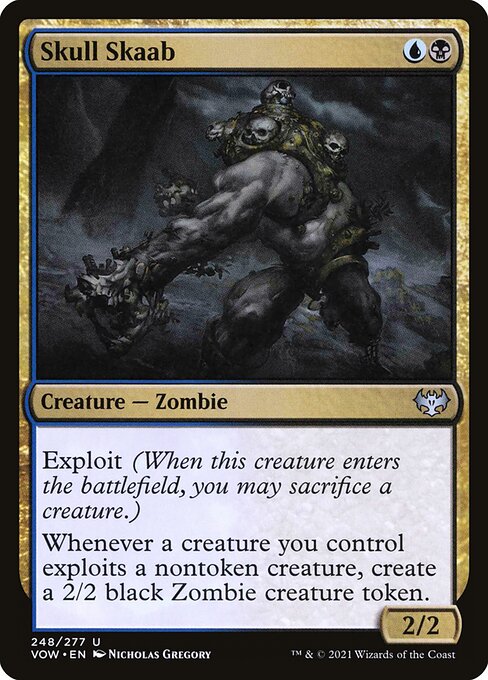 Innistrad: Crimson Vow - 248 - Skull Skaab - Uncommon