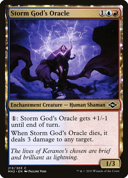 Modern Horizons 2 - 213 - Storm God's Oracle - Common