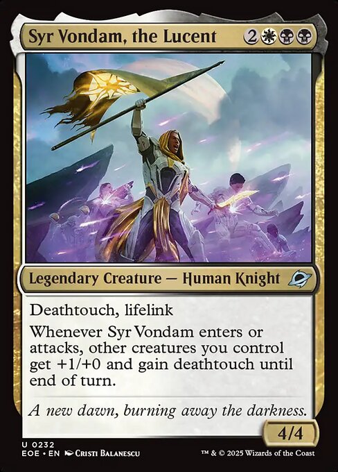 Edge of Eternities - 232 - Syr Vondam, the Lucent - Uncommon