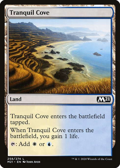 Core Set 2021 - 258 - Tranquil Cove - Common
