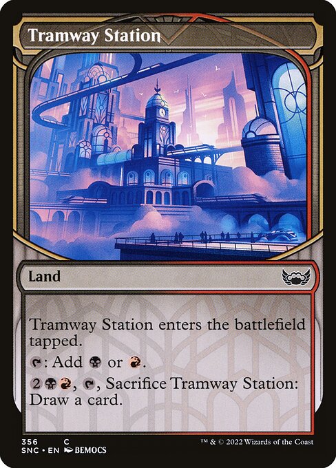 Streets of New Capenna - 356 - Tramway Station - Common