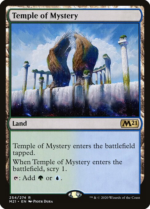 Core Set 2021 - 254 - Temple of Mystery - Rare