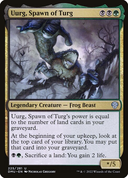 Dominaria United - 225 - Uurg, Spawn of Turg - Uncommon