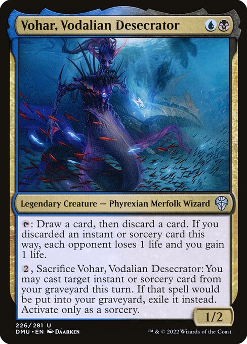 Dominaria United - 226 - Vohar, Vodalian Desecrator - Uncommon