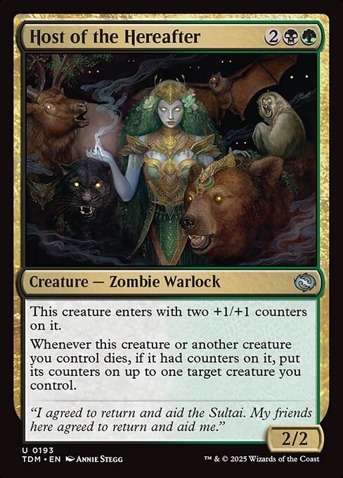 Tarkir: Dragonstorm - 193 - Host of the Hereafter - Uncommon