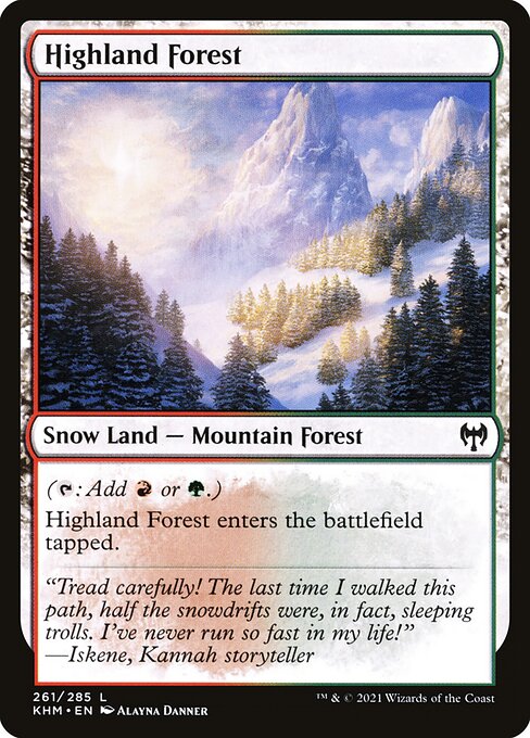 Kaldheim - 261 - Highland Forest - Common