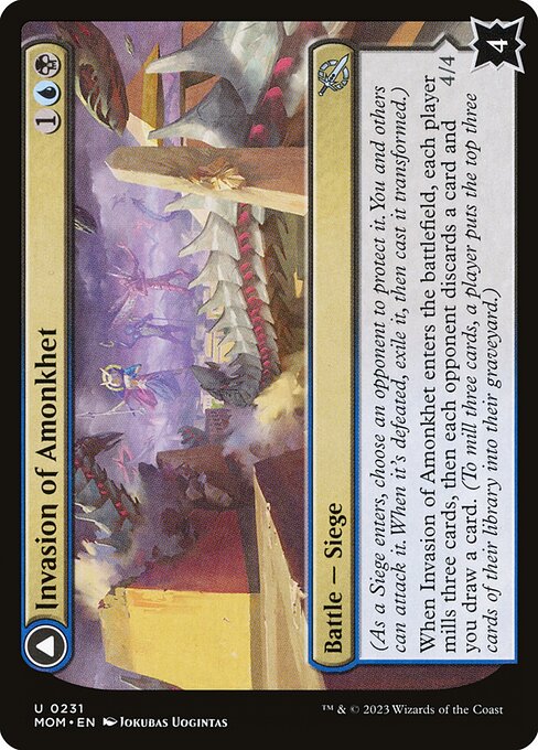 March of the Machine - 231 - Invasion of Amonkhet // Lazotep Convert - Uncommon