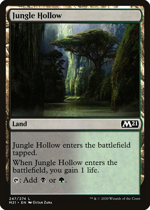 Core Set 2021 - 247 - Jungle Hollow - Common