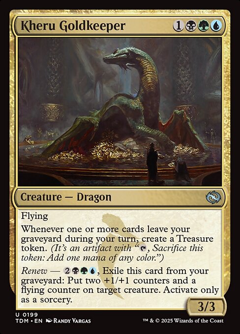 Tarkir: Dragonstorm - 199 - Kheru Goldkeeper - Uncommon