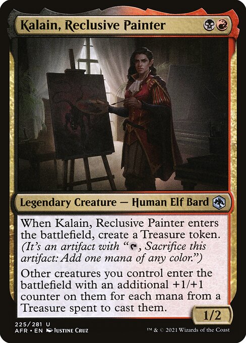 Adventures in the Forgotten Realms - 225 - Kalain, Reclusive Painter - Uncommon