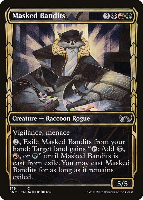 Streets of New Capenna - 319 - Masked Bandits - Common