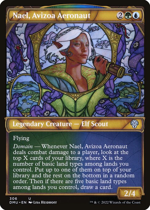 Dominaria United - 306 - Nael, Avizoa Aeronaut - Uncommon