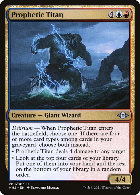 Modern Horizons 2 - 209 - Prophetic Titan - Uncommon