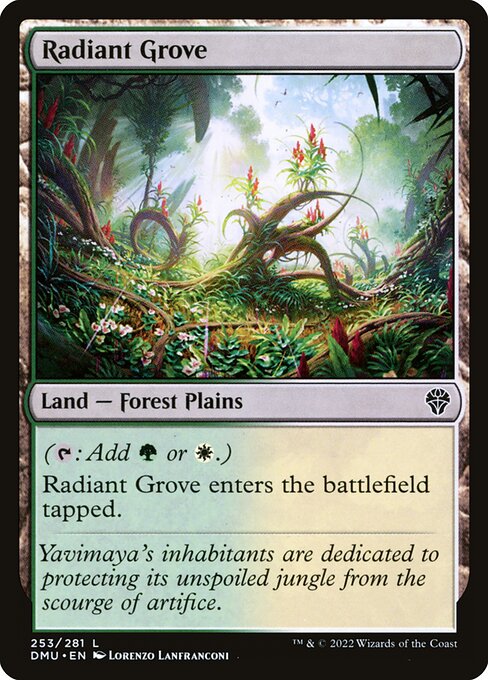 Dominaria United - 253 - Radiant Grove - Common