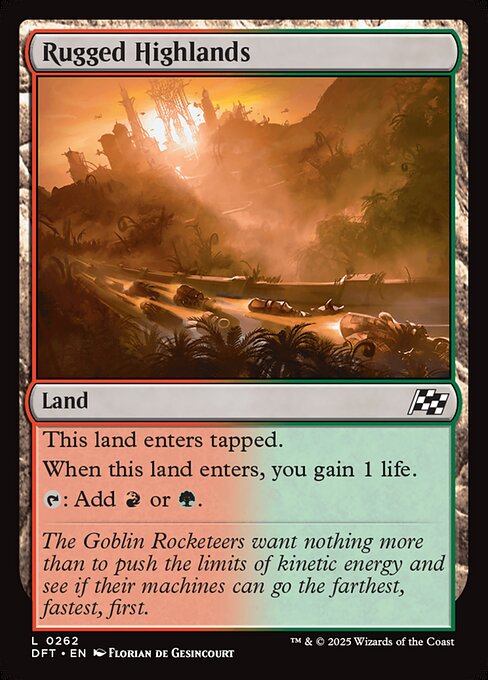 Aetherdrift - 262 - Rugged Highlands - Common