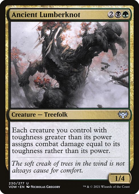 Innistrad: Crimson Vow - 230 - Ancient Lumberknot - Uncommon