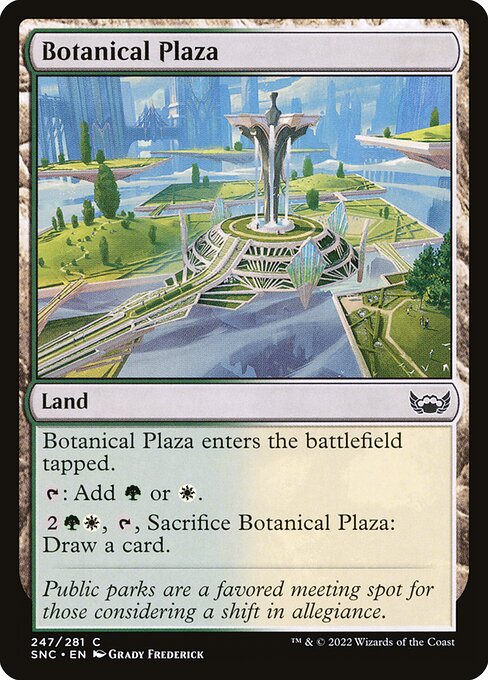 Streets of New Capenna - 247 - Botanical Plaza - Common